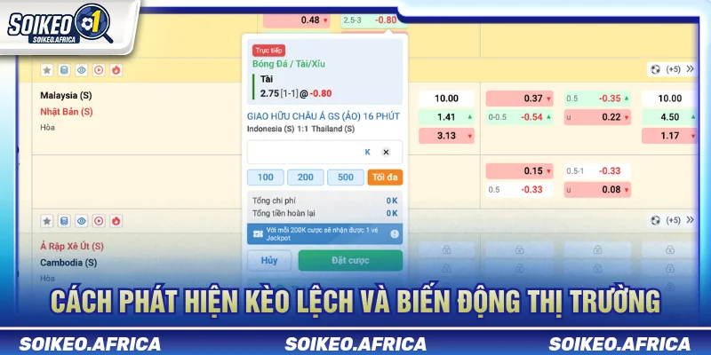 So Sánh Tỷ Lệ Kèo Các Nhà Cái: Cách Đọc Chênh Lệch So sánh tỷ lệ kèo các nhà cái theo mức độ đồng thuận của biến động