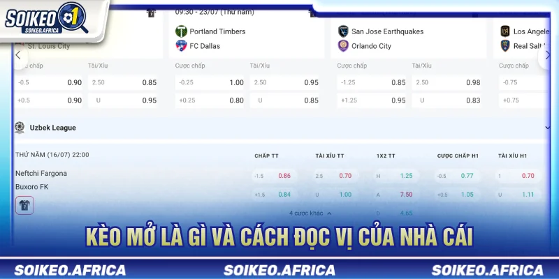 Soi keo nha cai online qua kèo mở trước trận
